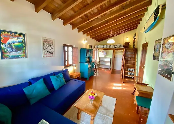 Da Silva Surfcamp- Terrassenzimmer Mit Fruehstueck Alojamento de Acomodação e Pequeno-almoço Lourinhã